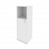 Style Шкаф средний узкий левый Л.СУ-2.1 (L) Белый 412*410*1215