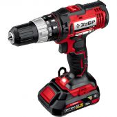 Дрель-шуруповерт аккум. ударн. ЗУБР Мастер 18В, 2х2.0Ач, 40Нм  (ДШУ-185-22)