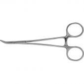 Зажим кровоостанавливающий типа Москит изогн по ребру З-35