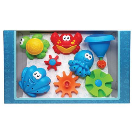 Игрушки для ванны в наборе, пластиковые, 6 шт., НОРДПЛАСТ, 741
