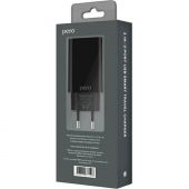 Зарядное устройство сет. PERO TC02 2USB 2.1A c каб. Lightning черный