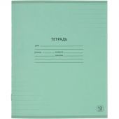 Тетрадь школьная А5,12л линия, Выбор Есть зеленый