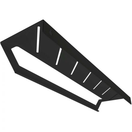 Полка РЭ_ д/полотенца LIRIA RU2054B, черная (701326)