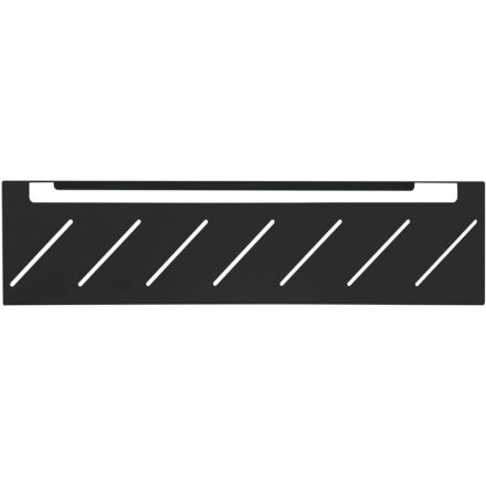 Полка РЭ_ д/полотенца LIRIA RU2054B, черная (701326)