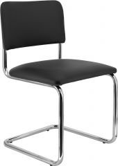 Кресло Everprof Silwia Экокожа Черный