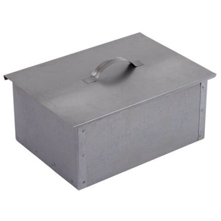 Коптильня двухъярусная металлическая, размер 350х260х160 мм, в гофрокоробе, 701730