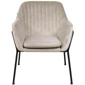 Кресло EL_SHT-AMS2-1 микровелюр/металл лун.мрамор/черн.муар (222073/SHT-К4)