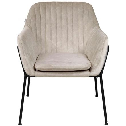 Кресло EL_SHT-AMS2-1 микровелюр/металл лун.мрамор/черн.муар (222073/SHT-К4)