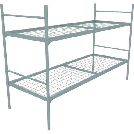 Кровать CAM_металлическая двухъярусная Хит+ 1900х700,сетка 100х100,1 перем