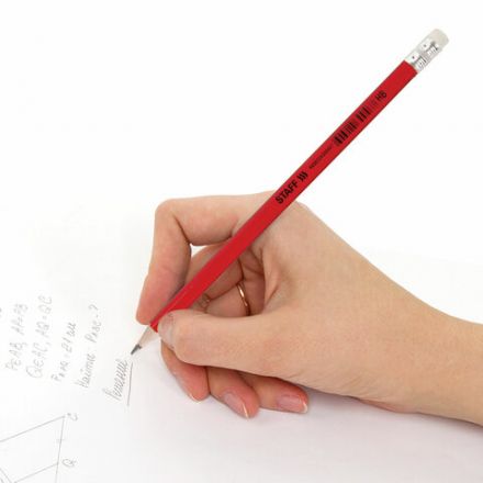 Карандаш чернографитный STAFF "Basic" BLP-744, 1 шт., НВ, с ластиком, пластик, корпус ассорти, 181744 Карандаш чернографитный STAFF "Basic" BLP-744, 1 шт., НВ, с ластиком, пластик, корпус ассорти, 181744