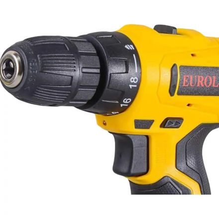 Дрель-шуруповерт аккумуляторная ДА-12/2Li Eurolux (72/14/38)