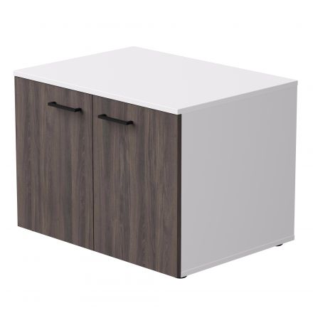 Тумба для оргтехники Everprof EVO 800х604x588 Белый/Дуб Пасадена