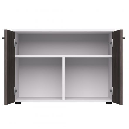 Тумба для оргтехники Everprof EVO 800х604x588 Белый/Дуб Пасадена