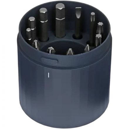 Отвертка аккумуляторная HOTO 3,6В с 12 битами, кейс (QWLSD001)