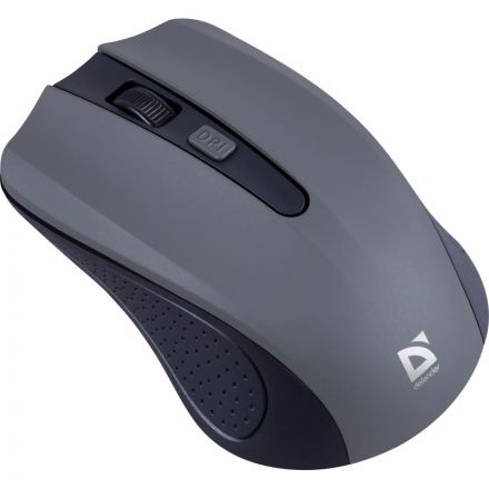 Мышь компьютерная Defender Accura MM-935 беспр.серый, 4кн,800-1600dpi 52936