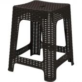 Мебель для дома PR_Табурет квадратный Rattan горький шоколад Мебель для дома PR_Табурет квадратный Rattan горький шоколад