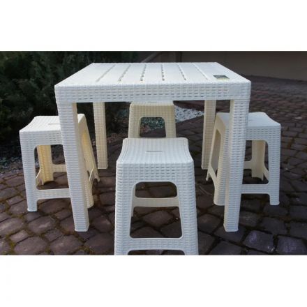 Мебель для дома PR_Табурет квадратный Rattan горький шоколад Мебель для дома PR_Табурет квадратный Rattan горький шоколад