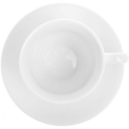 Чайная пара 200мл, белая, фарфор, Collage 6шт/уп фк191