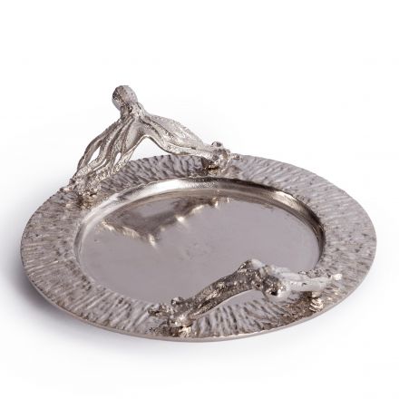Поднос Secret De Maison OCTOPUS1 ( mod. 9309 ) алюминиевый сплав, 35x28,5x9 см, никель/nickel