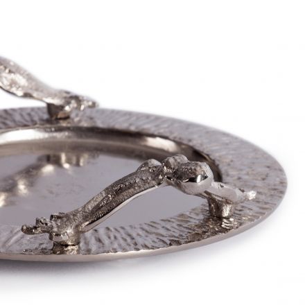 Поднос Secret De Maison OCTOPUS1 ( mod. 9309 ) алюминиевый сплав, 35x28,5x9 см, никель/nickel