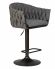 Стул барный DOBRIN LEON, графитовая ткань (LAR-275-21)