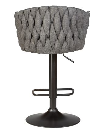 Стул барный DOBRIN LEON, графитовая ткань (LAR-275-21)