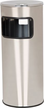 Урна пепельница 30 литров нерж.