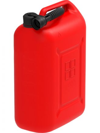 Канистра 25л. для хранения и перевозки топлива.  красный