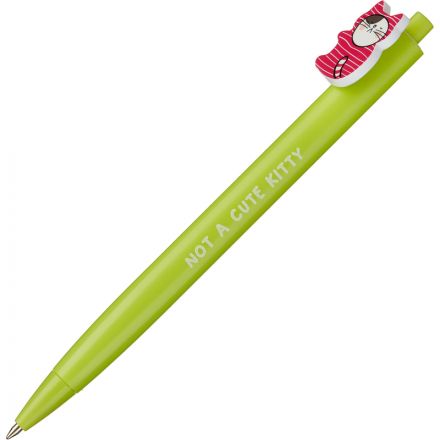 Ручка шариковая автомат. M&G So Many Cats, с клипом 0,7мм,масл,асс