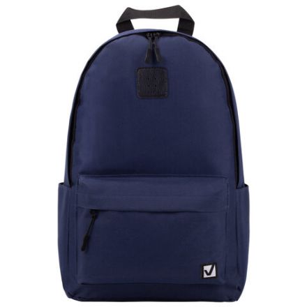 Рюкзак BRAUBERG POSITIVE универсальный, потайной карман, "Dark blue", 42х28х14 см, 270775