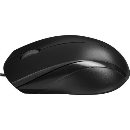 Мышь компьютерная RAPOO проводная N1200, цвет - черный