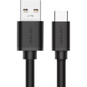 Кабель UGREEN US184 (20882)USB A Male to Type C Male Nickel Plating 1м черн Кабель UGREEN US184 (20882)USB A Male to Type C Male Nickel Plating 1м черн