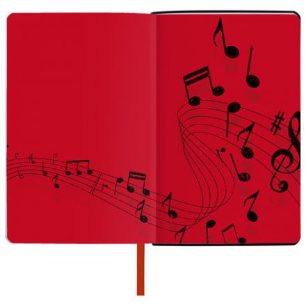 Ежедневник недатированный А5 (138х213 мм), BRAUBERG VISTA, под кожу, гибкий, 136 л., "Jazz", 112044