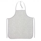 Фартук кухонный 70х60см, рогожка, 160г/м2, Рант серый