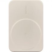 Внешний аккумулятор SOLOVE (Mi) W12 5000mAh MagSafe 20W QC+PD 3A, бежевый