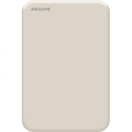 Внешний аккумулятор SOLOVE (Mi) W12 5000mAh MagSafe 20W QC+PD 3A, бежевый
