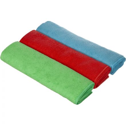 Тряпка для пола из микрофибры универсальная 180г/м2 50х60см 3шт/уп