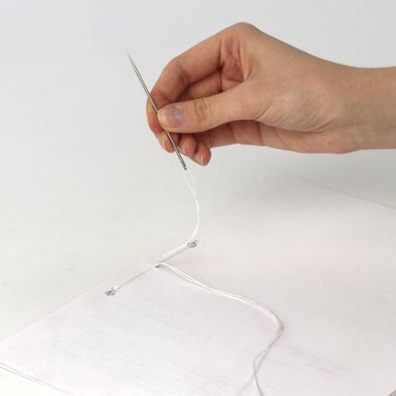 Набор для прошивки документов (игла 80 мм, нить 30 м, наклейки "Прошито, пронумеровано" 10 шт.), STAFF, 604773 Набор для прошивки документов (игла 80 мм, нить 30 м, наклейки "Прошито, пронумеровано" 10 шт.), STAFF, 604773