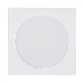 Конверты для CD/DVD (125х125 мм) с окном, бумажные, клей декстрин, КОМПЛЕКТ 100 шт., 201070.100