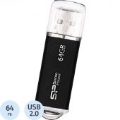 Флеш-память Silicon Power Ultima II I-Ser, 64Gb, USB 2.0, SP064GBUF2M01V1K