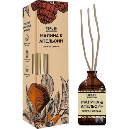 Аромадиффузор Малина и Апельсин 100 мл DBIO100-8 Аромадиффузор Малина и Апельсин 100 мл DBIO100-8