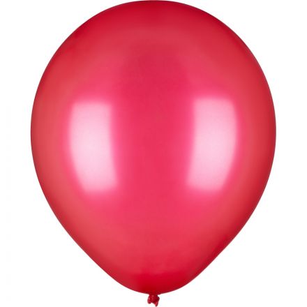 Набор шаров воздушн.праздн.пастель,цв белый,красный 25шт(латекс),30см,90358