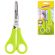 Ножницы ЮНЛАНДИЯ, 135 мм, с линейкой и футляром для лезвий, салатовые, блистер, 237109 Ножницы ЮНЛАНДИЯ, 135 мм, с линейкой и футляром для лезвий, салатовые, блистер, 237109