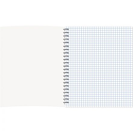 Тетрадь общая Комус Три богатыря Стрелы А5, 80л., клетка, спираль, ВБ-лак