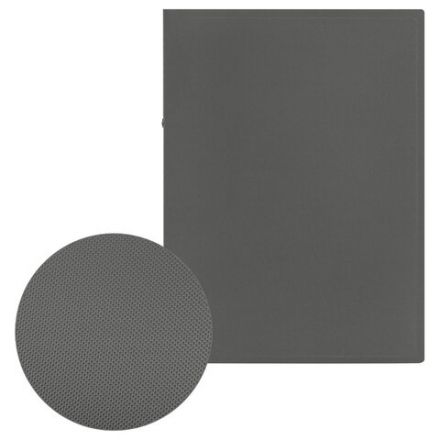 Папка на 2 кольцах А4 BRAUBERG PIXEL, 25 мм, серая, до 170 листов, 0,5 мм, 273034