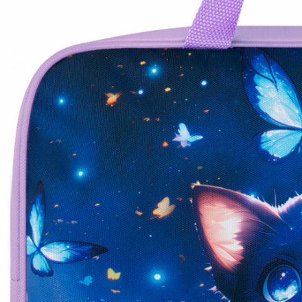 Папка на молнии с ручками BRAUBERG А4, 1 отделение, полиэстер, 80 мм, "Night catcher", 273301 Папка на молнии с ручками BRAUBERG А4, 1 отделение, полиэстер, 80 мм, "Night catcher", 273301