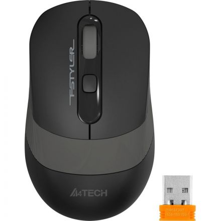 Мышь компьютерная A4Tech Fstyler FG10 чер/сер опт (2000dpi) беспровод USB
