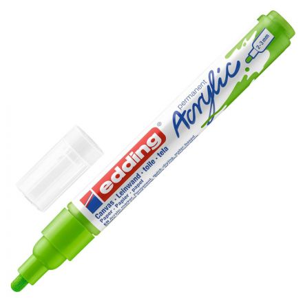 Маркер акриловый Edding 5100/927.кругл.нак. 2-3 мм. Цвет Желто-зеленый Маркер акриловый Edding 5100/927.кругл.нак. 2-3 мм. Цвет Желто-зеленый