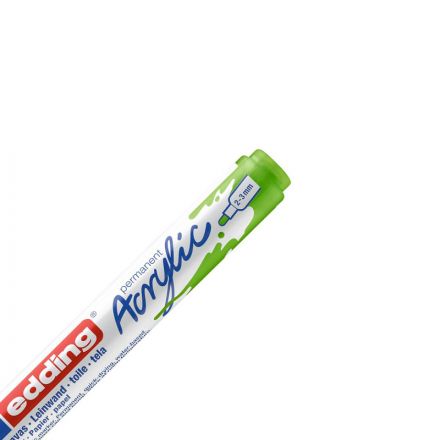 Маркер акриловый Edding 5100/927.кругл.нак. 2-3 мм. Цвет Желто-зеленый Маркер акриловый Edding 5100/927.кругл.нак. 2-3 мм. Цвет Желто-зеленый