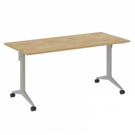 X-Pull Стол складной мобильный X.M-4.7 Тиквуд светлый/Серый металл 1580*720*753